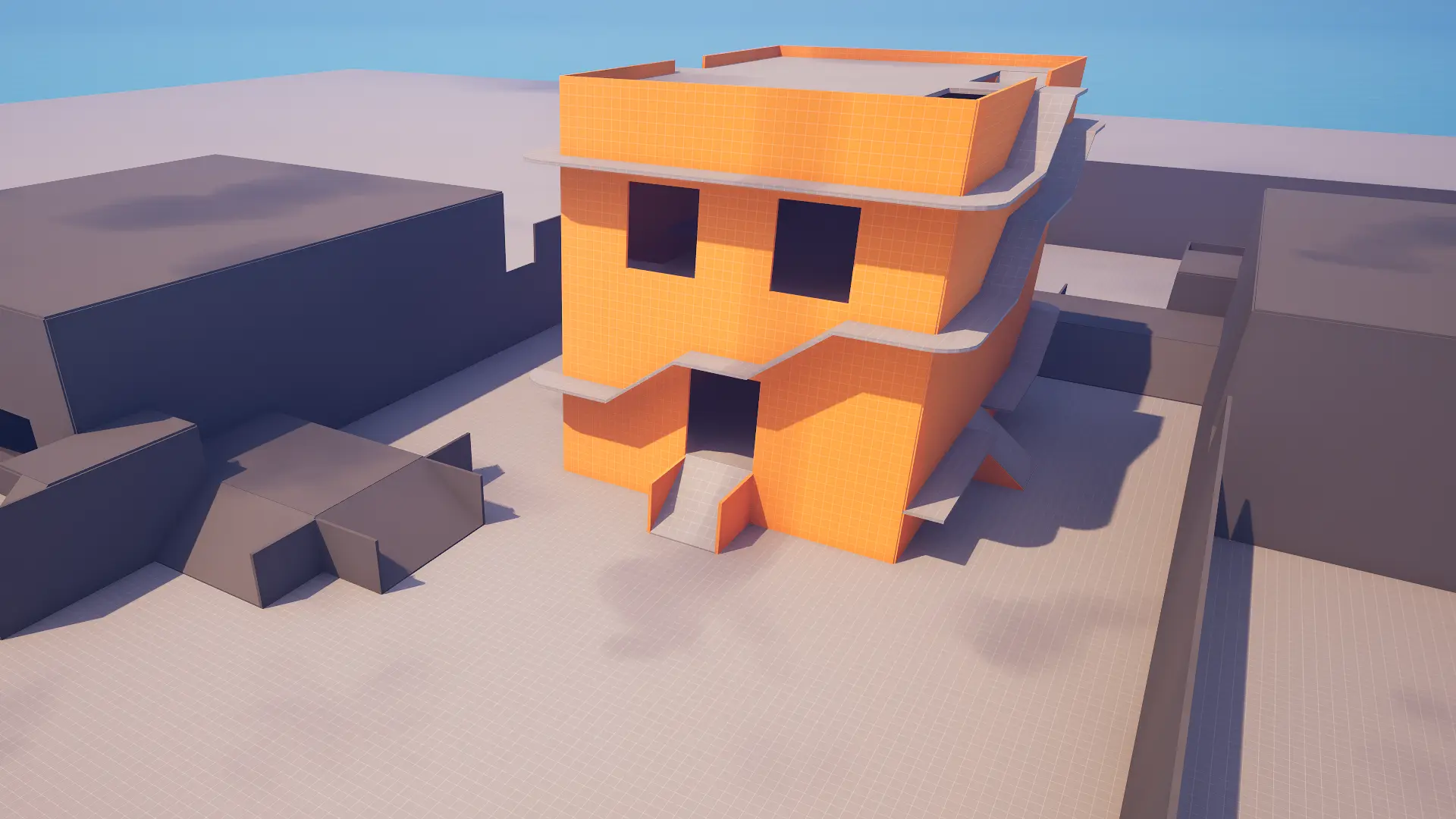 orange combat sandbox preview